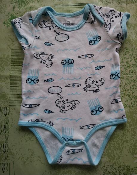 Chlapčenské body s farebným vzorom, so cute, 86