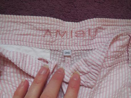 Slaboružové kraťasy amisu, amisu,36