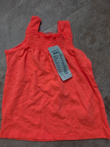 Oranžové neonové tielko 98, pepco,98