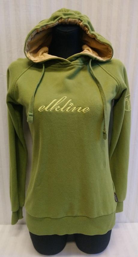 Zelená mikina s kapucňou, clothing, m, m