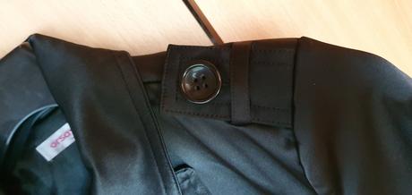 Čierny trenčkot orsay 36 alebo s, orsay,36