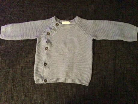 Modrý svetríky lupilu, v.74-80, ako nový, lupilu,74