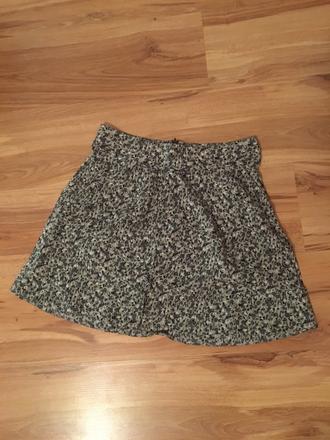 Kvetovaná sukňa, camaieu,36