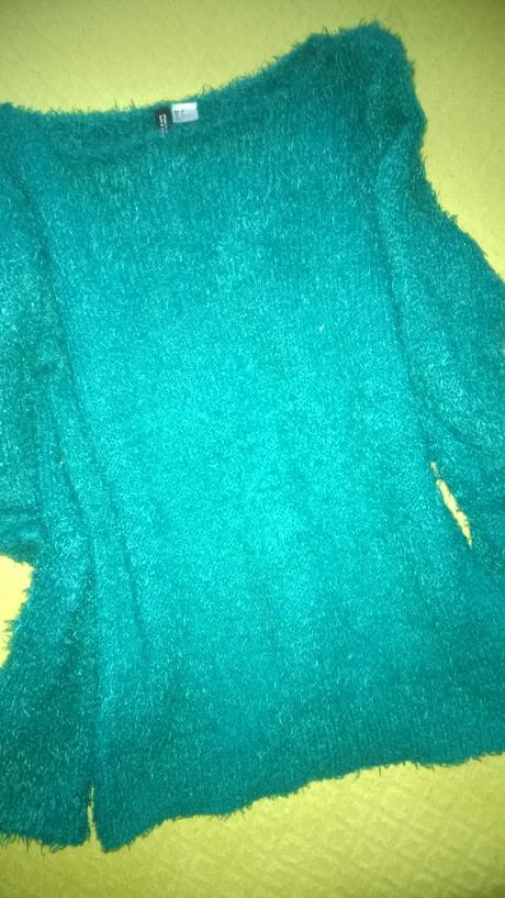 Svetrik s velkym rolakom  36/38 - s/m, s