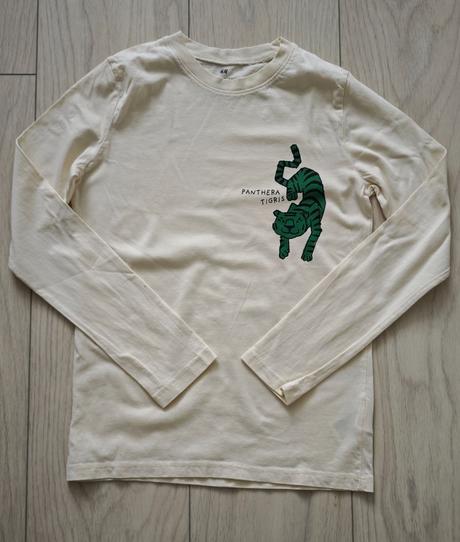 Tričko s dlhým rukávom, h&m,140
