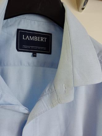 Bavlnená košeľa zn lambert veľ xl, xl
