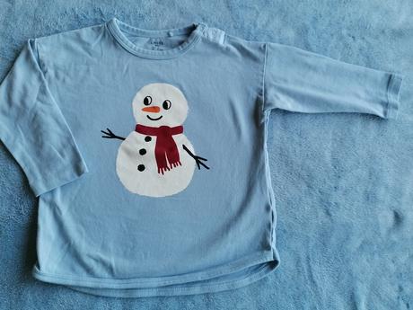 Tričko snehuliak, lindex,80