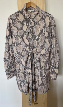 Koselove saty s hadim vzorom h&m, h&m,m