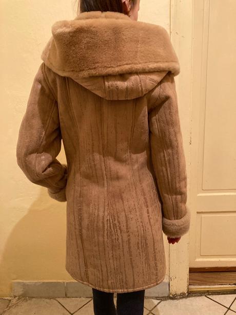 Kožuch s líščou kožušinou, s