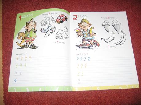 Pisacia kniha pre prvacika ja viem pocitat,