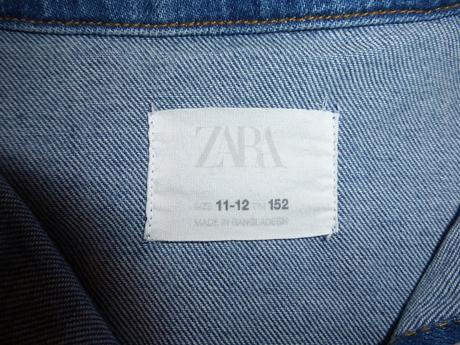 Riflová bunda zara, zara,152