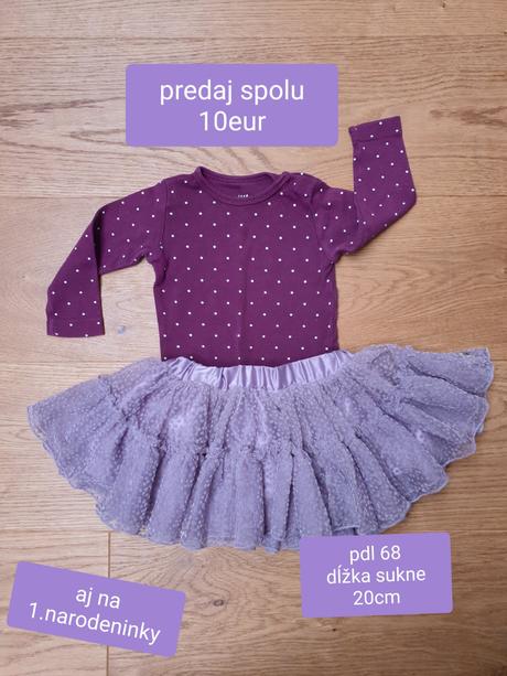 Veľkosť 68, 68–80