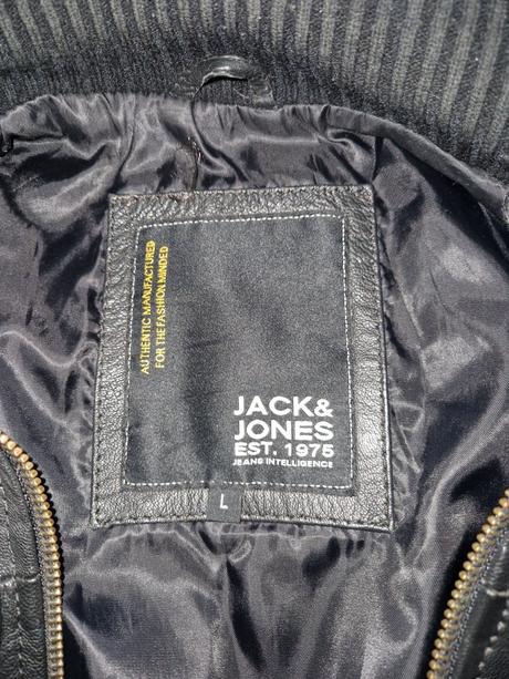 Panska kozena bunda jackjones l, l