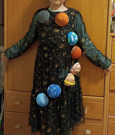 Karnevalový kostým vesmír, 