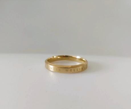 Daniel wellington classic prsteň zlatý, 
