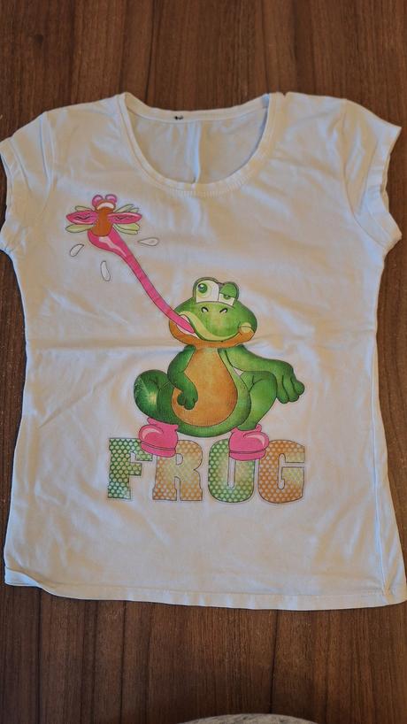 Tričko so žabkou, frog,134