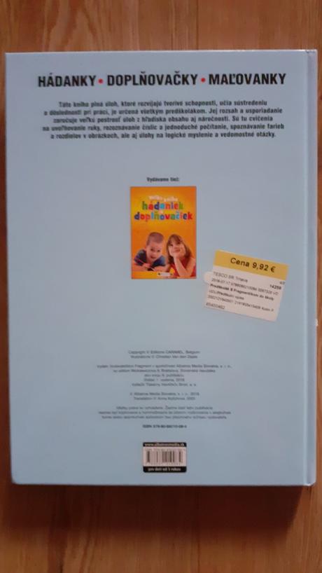 Kniha pre predskolaka, 