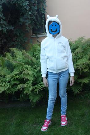 Chlpata mikina s uskami 146/152, pepperts,146