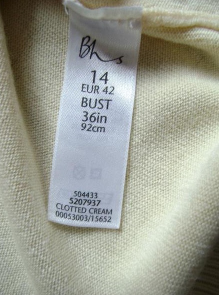 Bhs svetložltý pulover vel.s-m, bhs,s