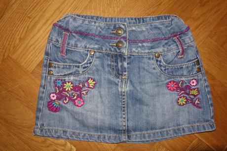 Vyšívaná suknička benetton, benetton,110