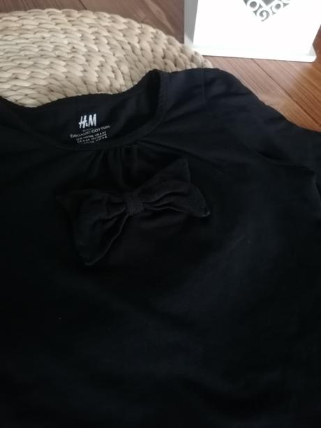 Tričko s mašlou h&m 110, h&m,110