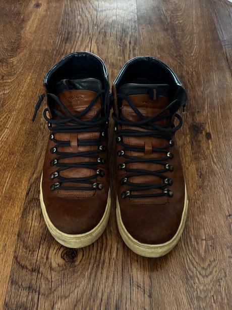 Topanky členkove kožené, 44