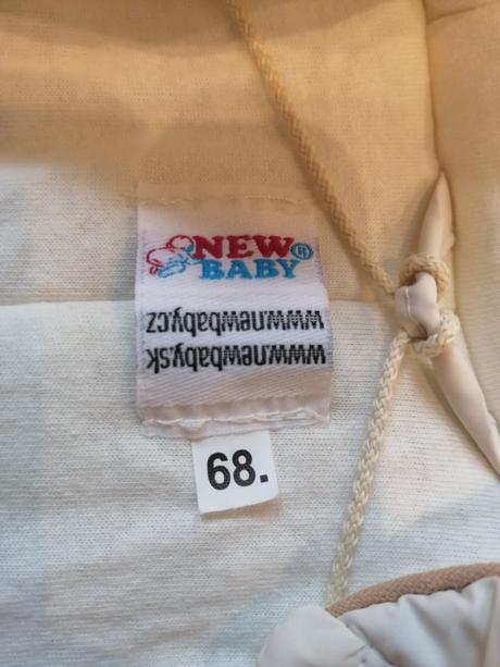 Zimný overal new baby, new baby,68