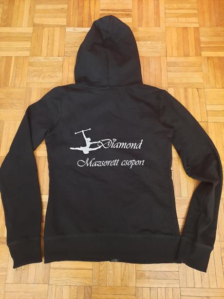 Dievčenská mikina s kapucňou, xs