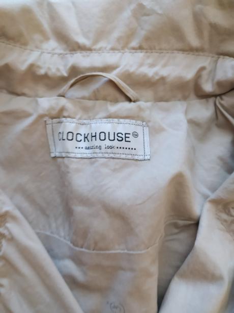 Jarný kabátik kremovy, c&a,xl