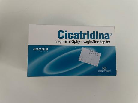 Vaginálne čipky cicatridina,