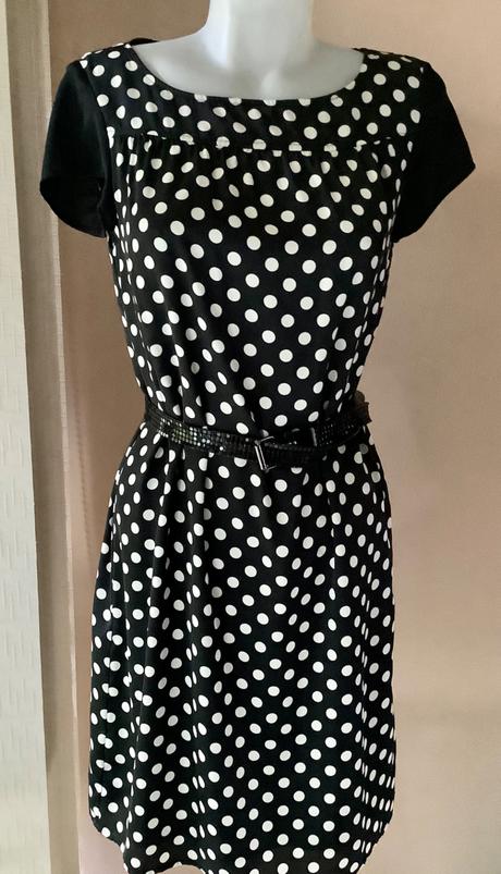 Bodkovane šaty, esprit,36