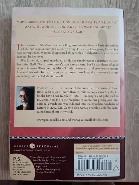 Paulo coelho - the zahir,