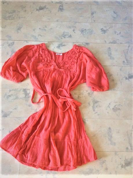 Luxusné indické šaty s madeirou, l