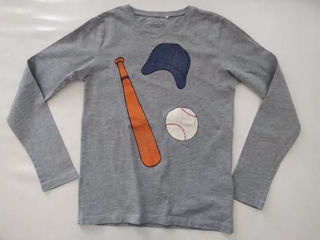 Sivé tričko v 146/152, name it,146