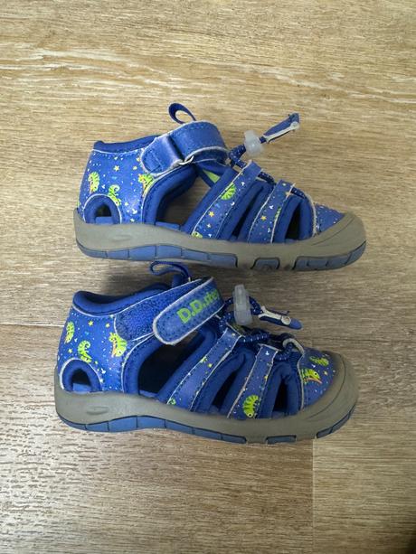 Sandálky d.d.step s chameleónmi, d.d.step,21