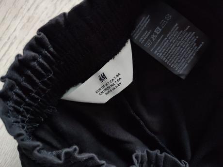 Široké nohavice, h&m,128