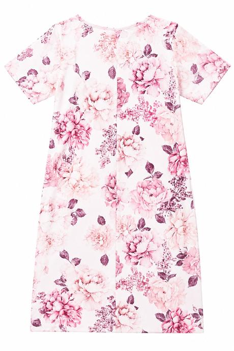 Dámske kvetované šaty s vreckami, l / m / xl / xxl / xxxl