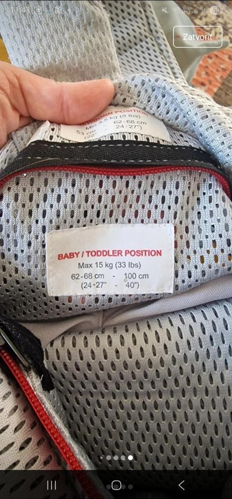 Nosic, babybjörn