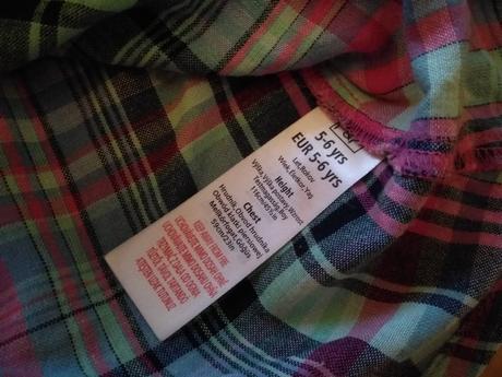 Károvaná košieľka, f&f,116