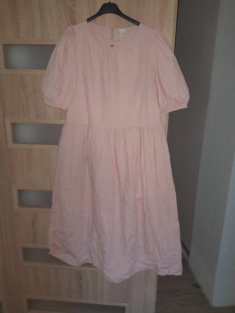 Dlhé oversize šaty, h&m,m