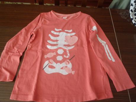 Tepláky pomarančové + tričko, lupilu,116