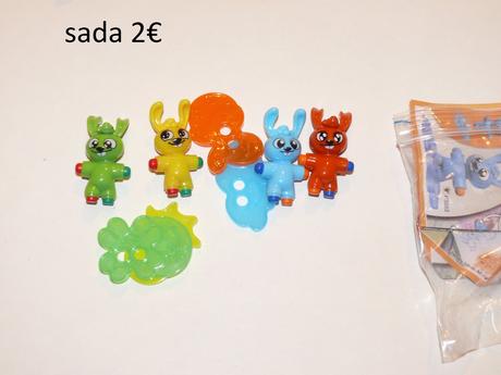 Kinder sada zajace, 