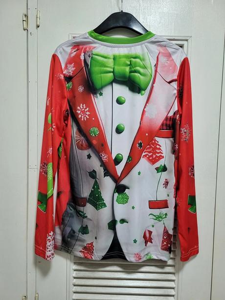 Pánske vianočné tričko, m