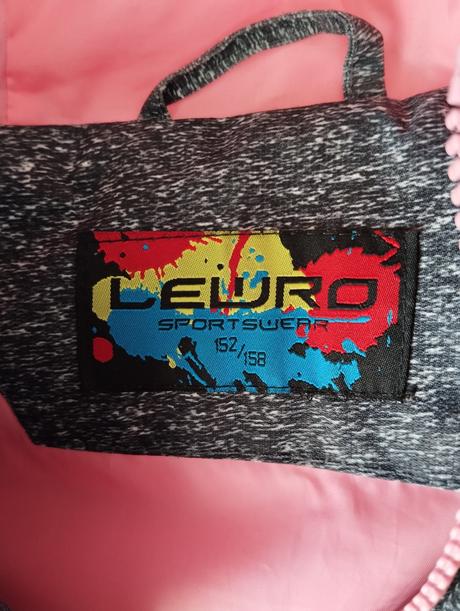 Zimná bunda pre dievča, v. 152/158, lewro,152