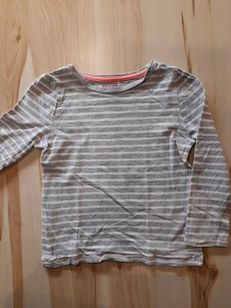 Šedé pásikavé tričko, f&f,110