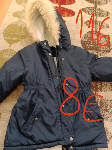 Zimná bunda, plus overal, 116