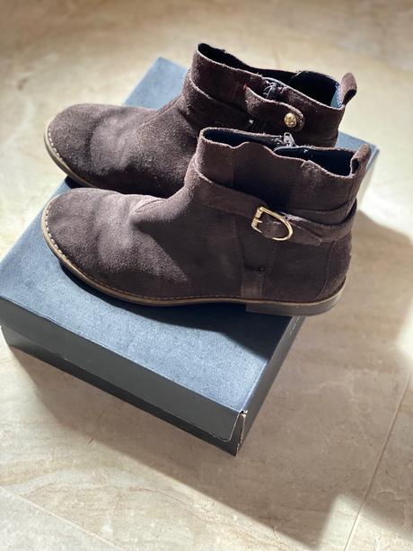 Kotnikove cizmy tommy hilfiger, tommy hilfiger,35