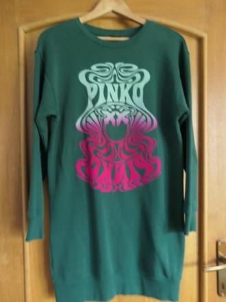 Pinko original krasne mikinove saty m, pinko,m