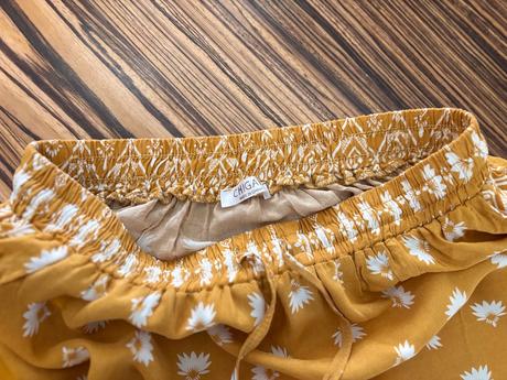 Štruktúrované zvonové nohavice h&m v. l, h&m,l