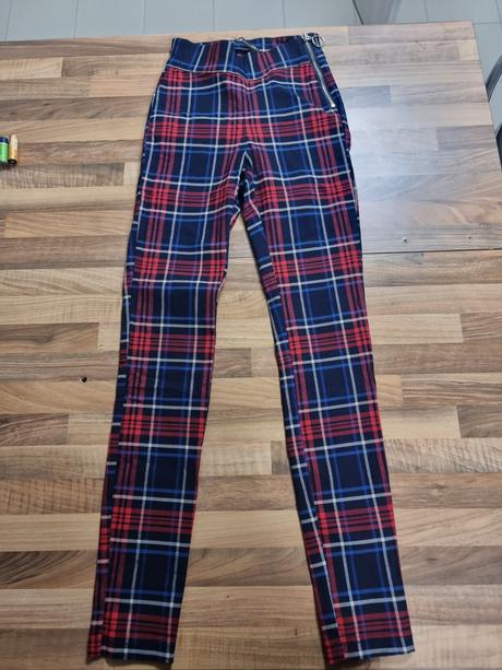 Nohavice, fishbone,xs